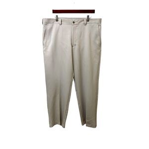 IZOD mens athletic pant size 38X30 flat front.